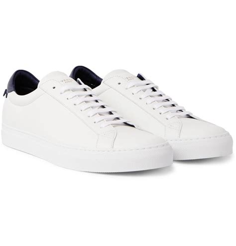 givenchy white leather sneakers|Givenchy white sneakers men.